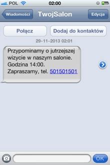 Przypomnienia Sms O Wizycie Halo