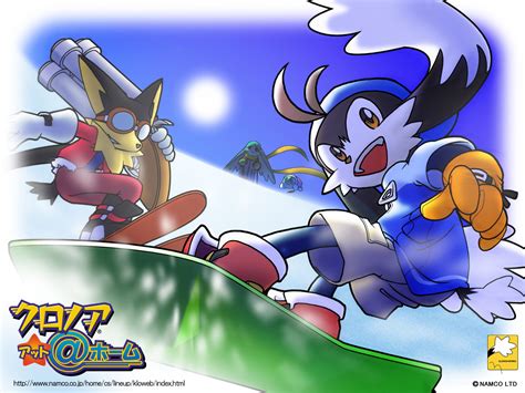 Upscaled Winter themed Klonoa wallpaper. | Klonoa @ Blog