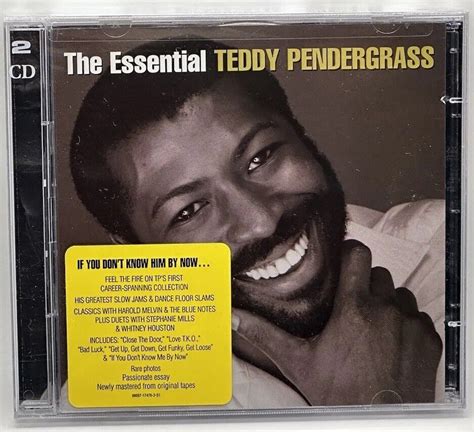 The Essential Teddy Pendergrass By Teddy Pendergrass 2XCD 2007 NEW