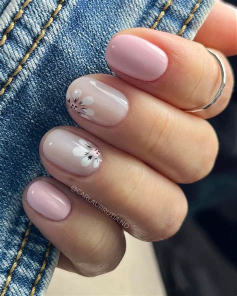 Classy Short Milky Pink Nail Ideas For Drexplains Pink