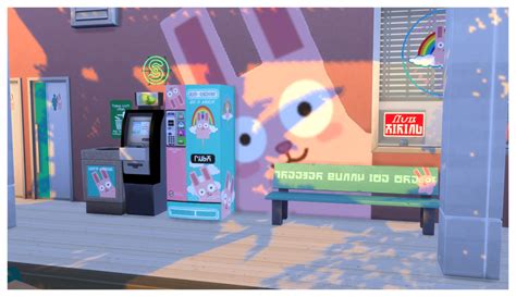 My Sims Blog Freezer Bunny Ice Cream Stand And Objects By Simdoughnut