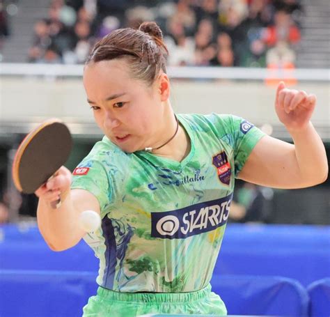 卓球 伊藤美誠がヒヤヒヤ16強進出、2戦連続フルゲーム激闘で4－3薄氷勝利 残り1枠のパリ五輪代表懸けた最終決戦、初戦から苦戦もスポーツ