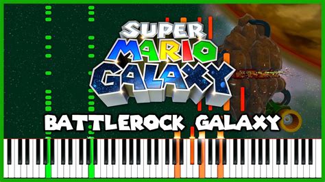 Battlerock Galaxy Super Mario Galaxy Piano Cover Sheet Music