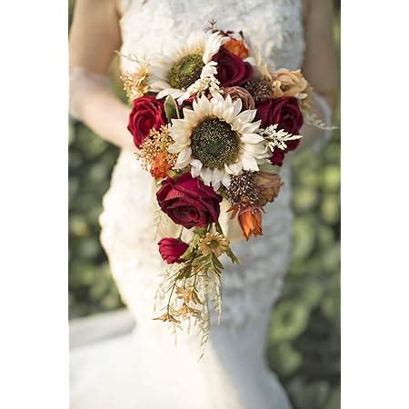 Amazon CherishedMoments Bridal Wedding Bouquet 18 Inch Burnt