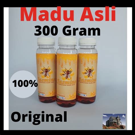 Jual Madu Asli Murni Original Hitam Nusantara Pahit Hutan Jasmine Untuk