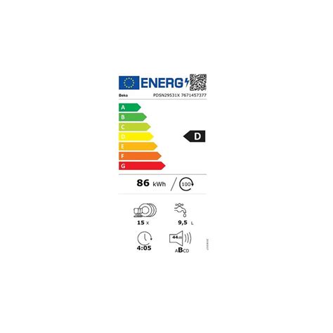 Lave Vaisselle Beko Encastrable Pdsn X Cm Sur Bazardhemery