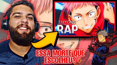 React Rap Do Itadori Yuji Jujutsu Kaisen Punhos Divergentes