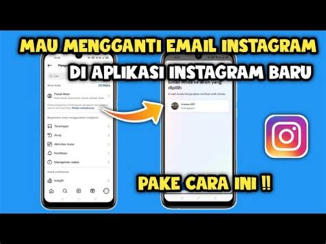 Cara Mengganti Email Instagram Ganti Email Instagram Youtube