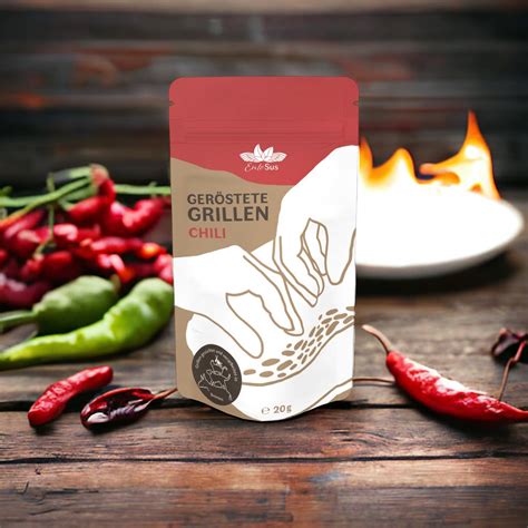 Entosus Crunchy Roasted Crickets Chili Edible Insects Entosus