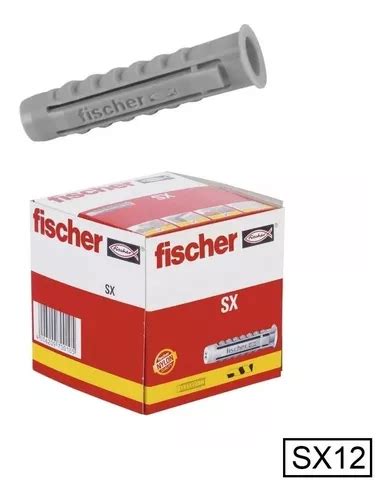 Tarugos Fischer Sx 12 Ladrillo Hueco Caja X 25 Unid