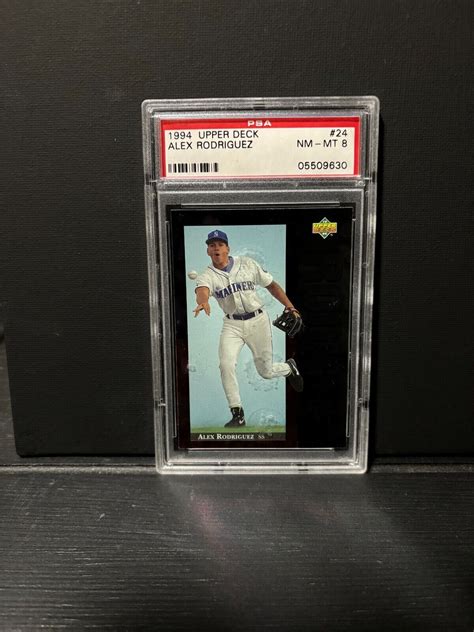 Psa Nm Mt Upper Deck Star Rookies Alex Rodriguez Rookie Card