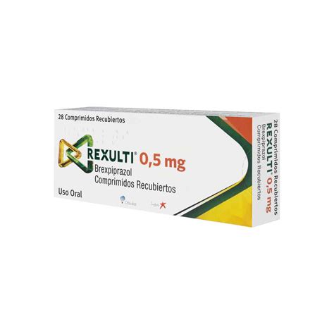 Rexulti Antipsicótico 0 5 Mg Comprimidos Recubiertos Rappi