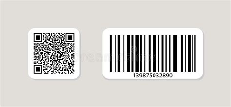 QR Code Und Strichcode Symbol Code Für Prüfung Preisliste Und