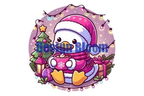 Santa Drinking Hot Cocoa Funny Clipart Graphic By Design BLOOM Creative Fabrica