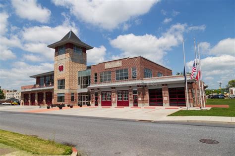 The Hershey Volunteer Fire Company Building Editorial Photography