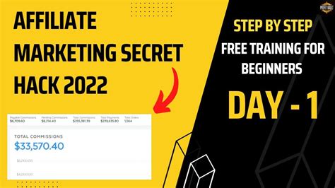 Affiliate Marketing Secret Method For Beginners Day Free