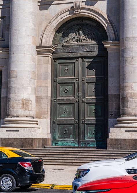 Banco De La Nacion Argentina On National Bank On Plaza De Mayo Stock