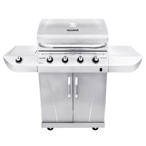 Char Broil Advantage 4 Burner Liquid Propane Lp Gas Grill Stainless Steel