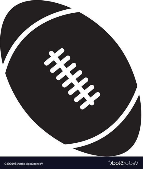 Rugby Ball Vector at GetDrawings | Free download