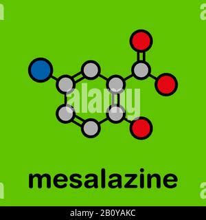 Mesalazine Mesalamine Aminosalicylic Acid Asa Inflammatory