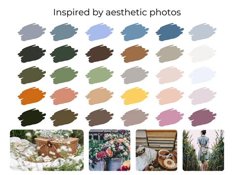 Cottagecore Aesthetic Procreate Palette 30 Swatches Color Etsy Uk