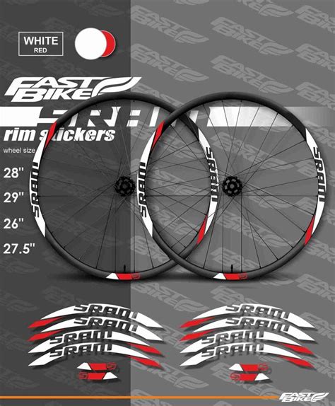 Custom Made Sram Bike Rim Decal Stickers Sram Stickers On Bike Etsy