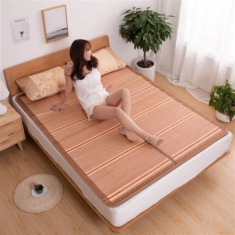 Best Carbonized Bamboo Summer Sleeping Mat Cooling Mattress - Get Your Home