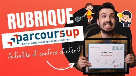 Terminale Quoi Remplir Dans La Rubrique Activit S Et Centres D