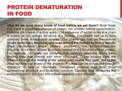 Protein Denatu Ration Online Presentation