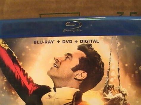 The Greatest Showman Blu Ray DVD 2017 Hugh Jackman Zac Efron Williams