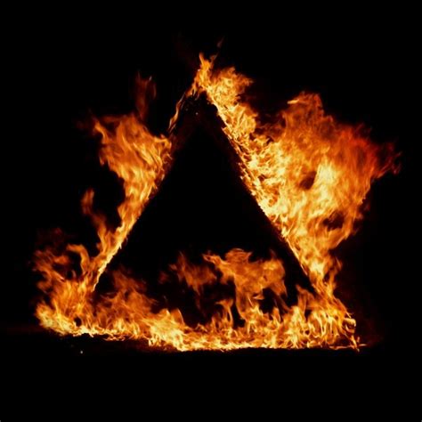 Triangle Fire Fogo Png Fogo Imagens De Fogão