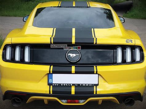 Full Stripe Kit Sticker Decal Graphic Compatible With Ford Mustang Gt