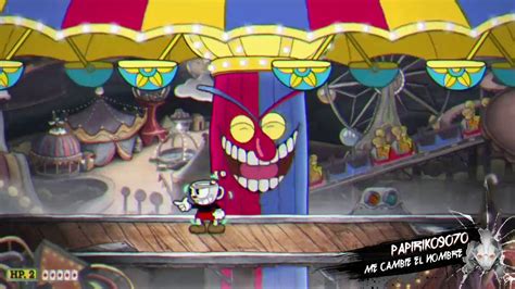 Cuphead Vs Payaso Beppy The Clown Youtube