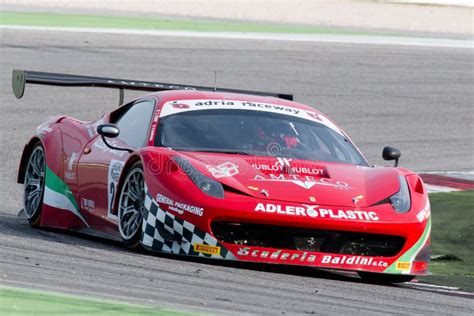 Ferrari 458 Italia Gt3 Race Car Editorial Photography Image Of Road