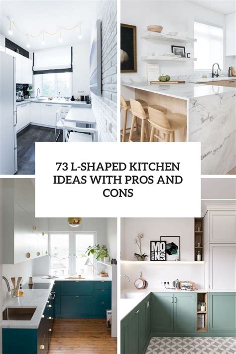 73 L Shaped Kitchen Ideas With Pros And Cons DigsDigs