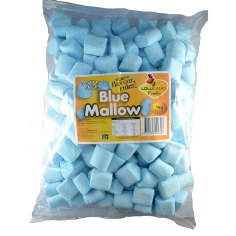 Blue Marshmallows Bulk 1kg Celebrating Party Hire And Party Supply