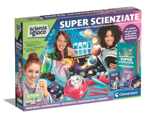 Scienza Gioco Super Scienziate Helpdesk Clementoni