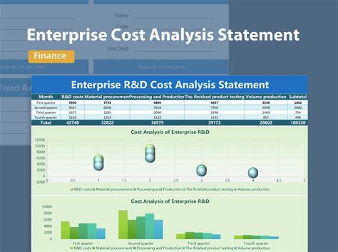 EXCEL Of Enterprise Cost Analysis Statement Xlsx WPS Free Templates