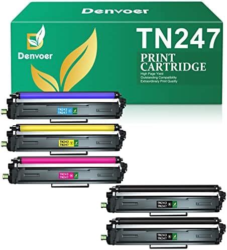 Denvoer Tn Tn Cmyk Cartucho De T Ner Compatibles Para Toner