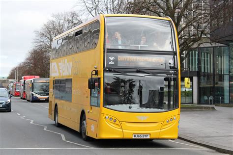 Go Ahead Plymouth Citybus Yellow Flash Enviro Wj Byp Flickr