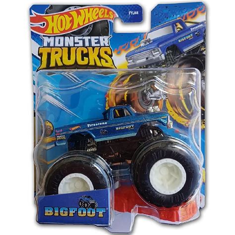 Carrinho Hot Wheels Monster Truck 1 64 Original Mattel Fyj44 Big Foot