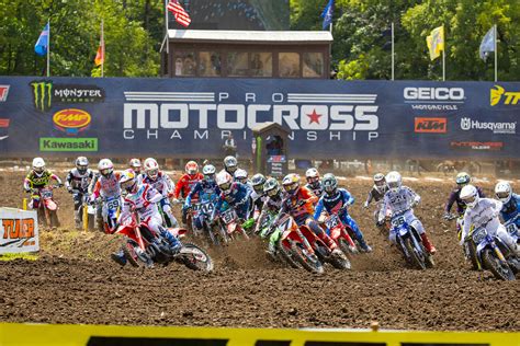 Sx Outdoor Pro Motocross Schedules For Dirt Bike Off