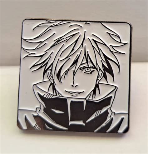 Jujutsu Kaisen Anime Satoru Gojo Enamel Pin Metal Badge Manga T Eur