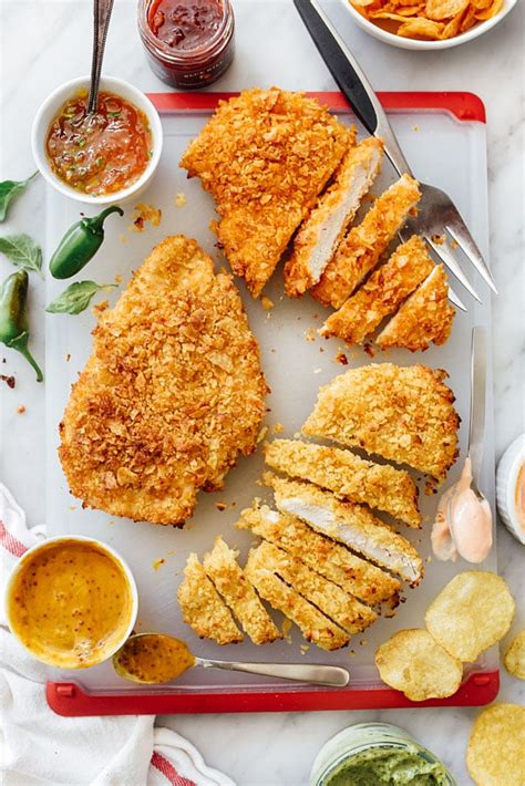 Potato Chip Crusted Chicken Breasts Recipe