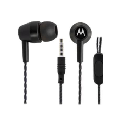 Ripley AUDIFONOS MOTOROLA 200 IN EAR JACK 3 5MM NEGRO