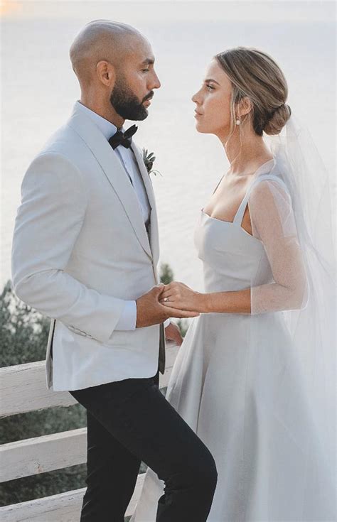 Forecasting A Bright Future Alex Beresford Marries Imogen Mckay In A Spectacular Clifftop