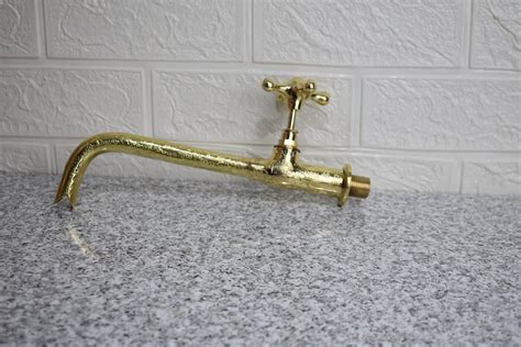 Engraved Water Faucet Bronze Part Antique Vintage Water Faucet Etsy