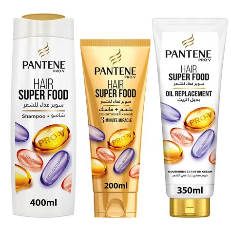 Buy Pantene Pro V Hair Superfood Shampoo With Antioxidants To