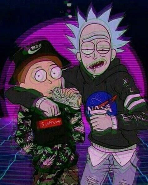 Rick And Morty Stoned