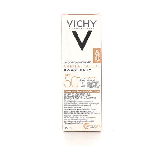 Vichy Capital Soleil Uv Age Daily Spf 50 Fluide Anti Photovieillissement